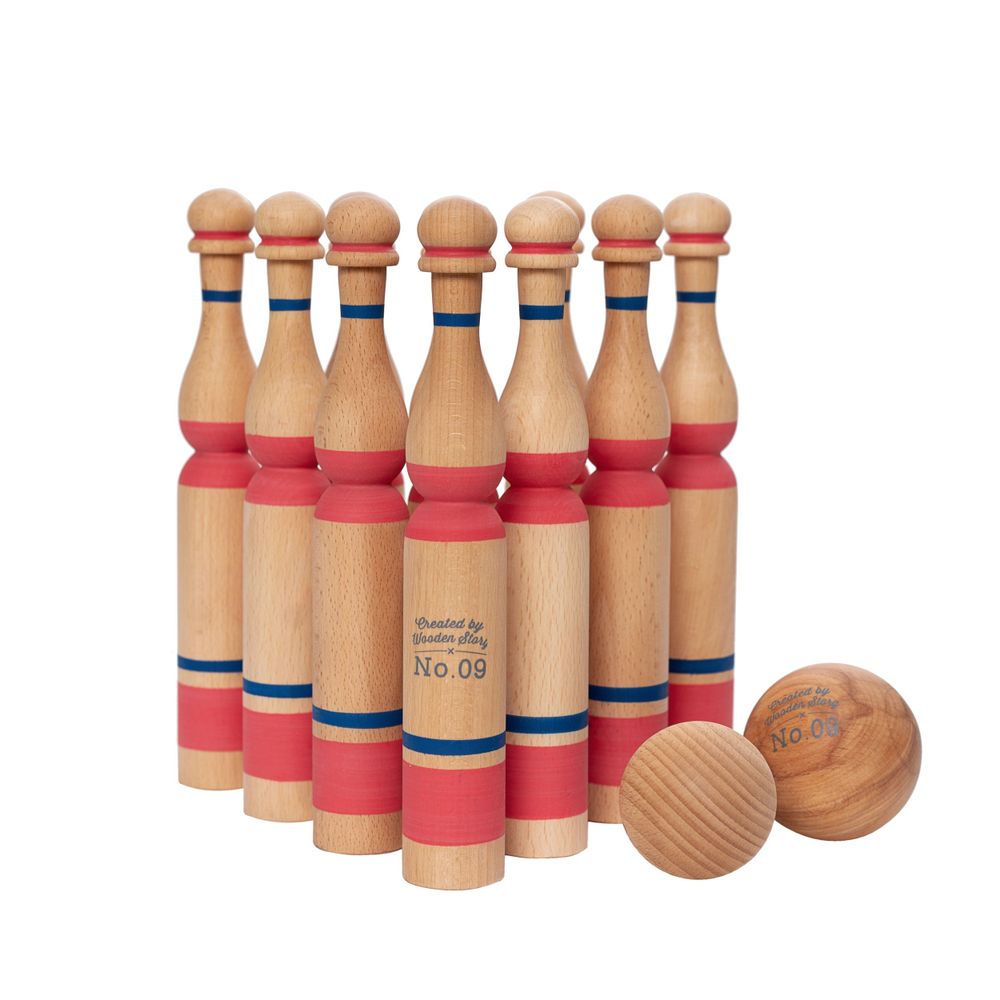 Cadeaux - Set de bowling vintage - WOODEN STORY