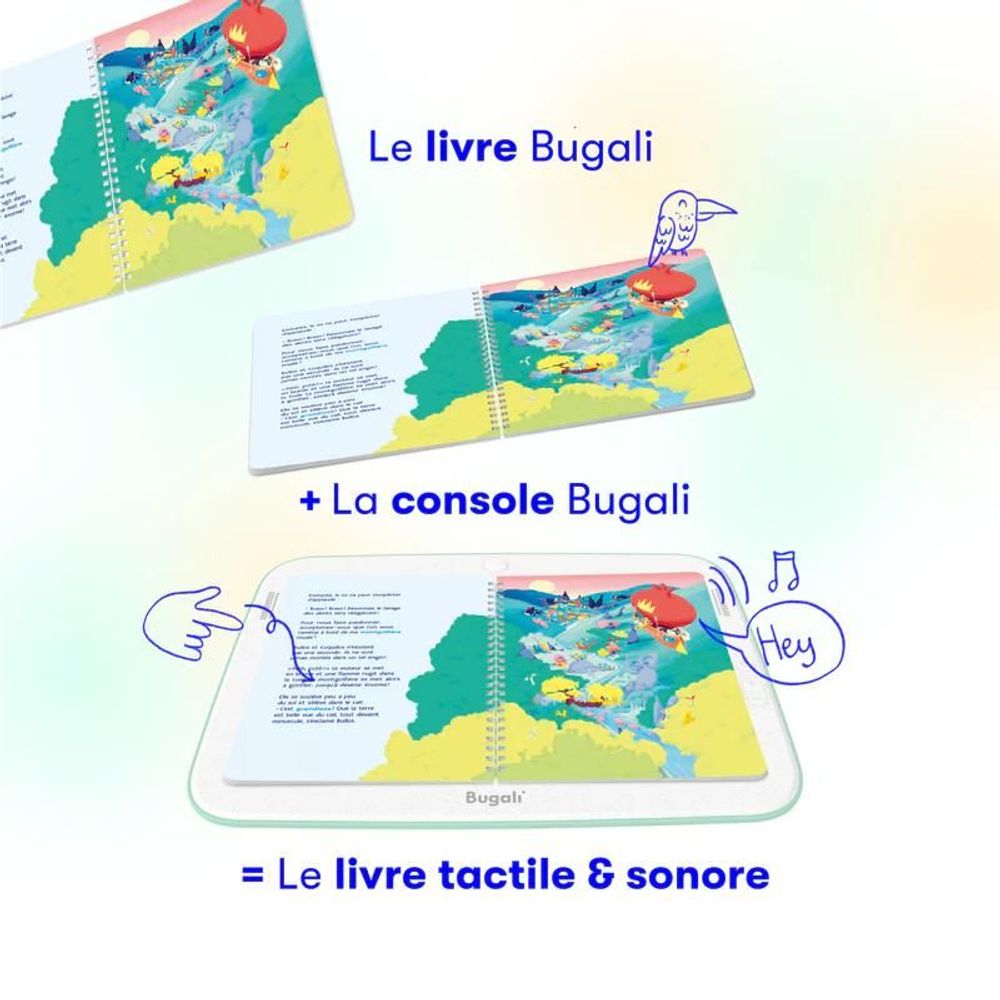 Children's games - Console & book pack for the older kids - BUGALI