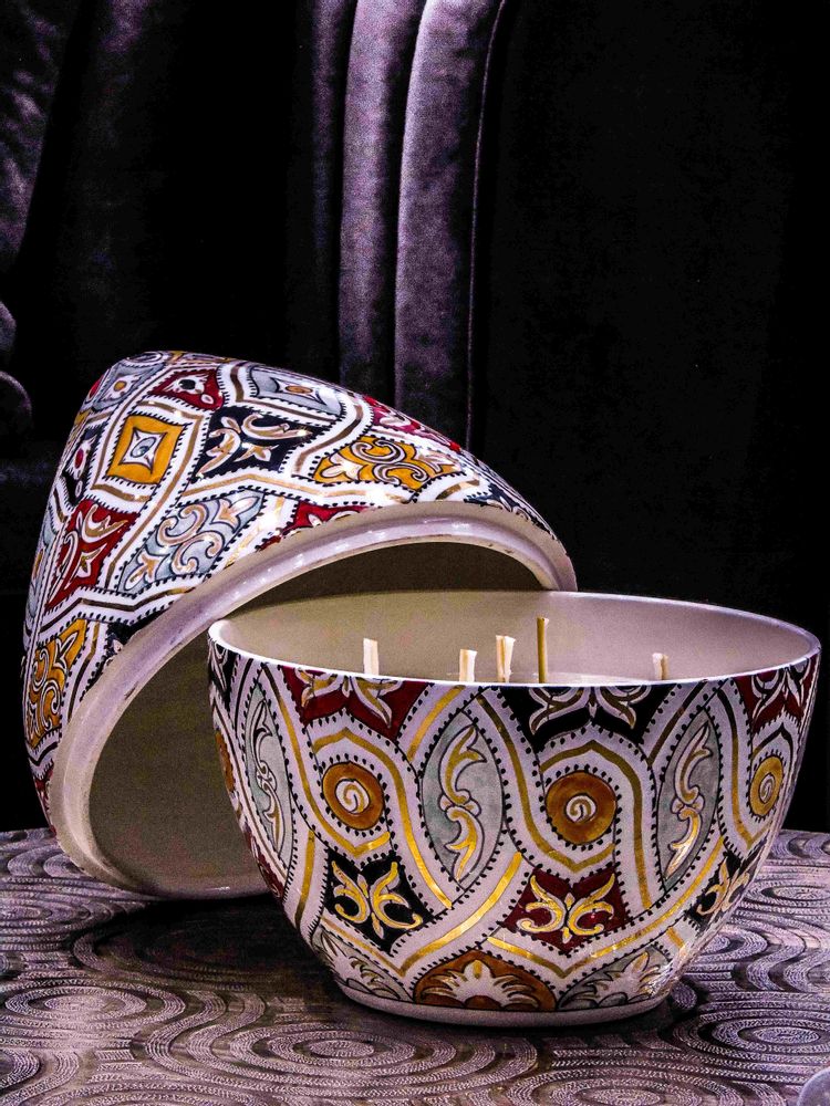 Decorative objects - ANDALUSIAN EGG - NOUR BOUGIE