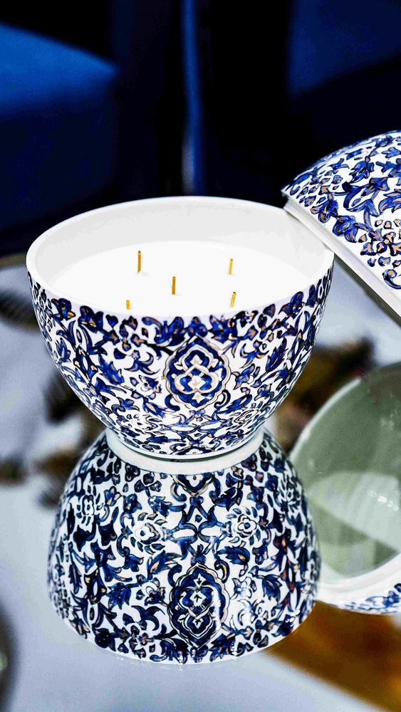Decorative objects - ANDALUSIAN EGG - NOUR BOUGIE
