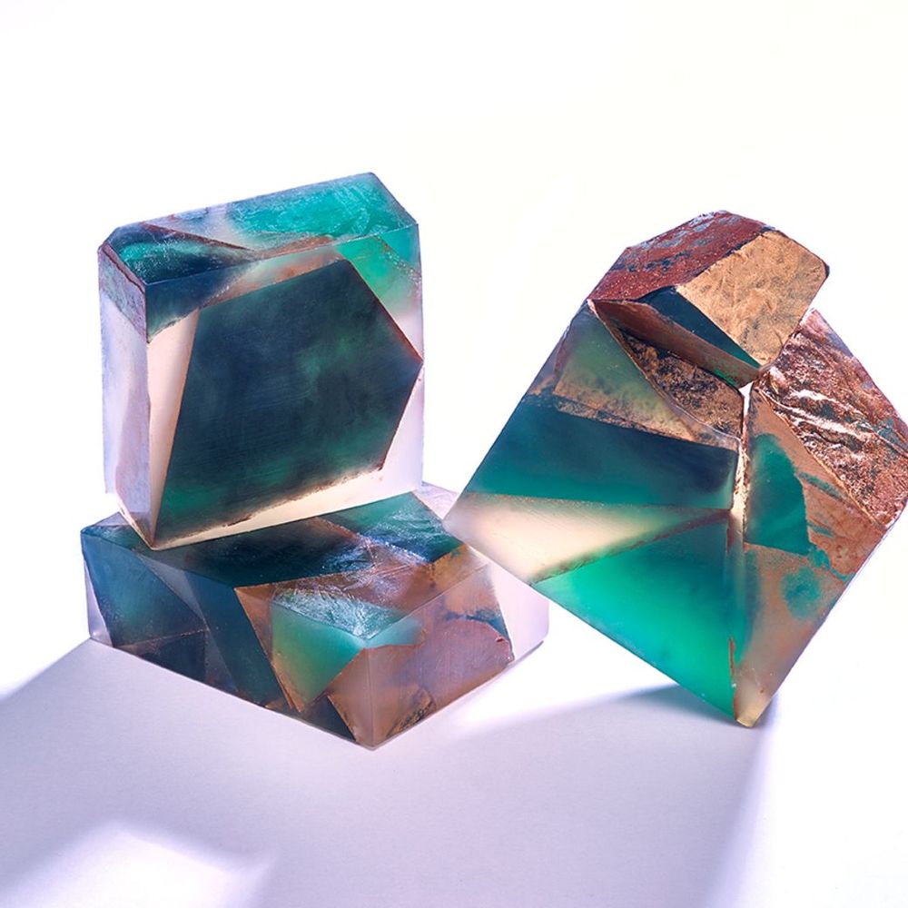 Soaps - Emerald Green - The Precious Collection - TAMEEZ