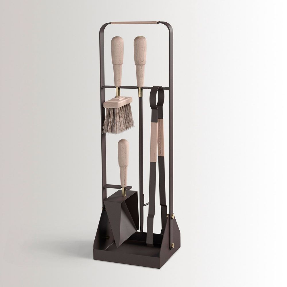 Decorative objects - Emma Companion Set Fireplace Tools - Naturel - ELDVARM