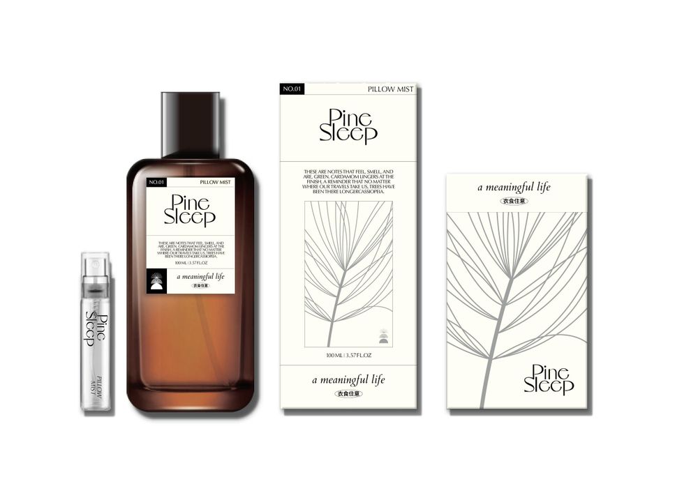 Home fragrances - [a meaningful life Inc.] Pine Sleep Pillow Mist 100 ml - KOREA INSTITUTE OF DESIGN PROMOTION