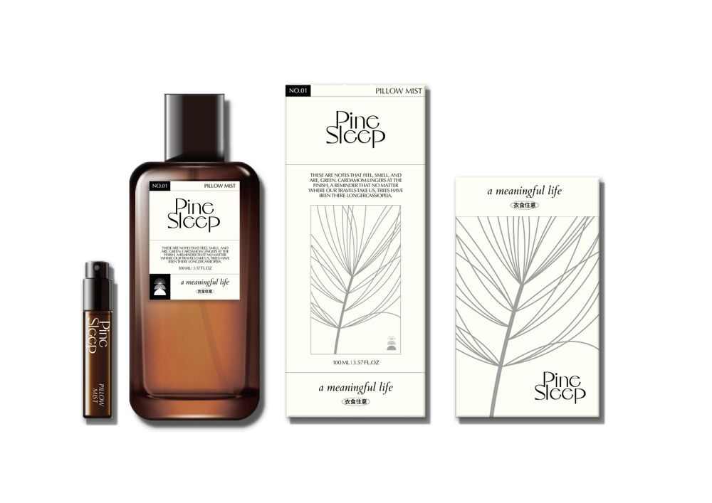 Home fragrances - [a meaningful life Inc.] Pine Sleep Pillow Mist 100 ml - KOREA INSTITUTE OF DESIGN PROMOTION