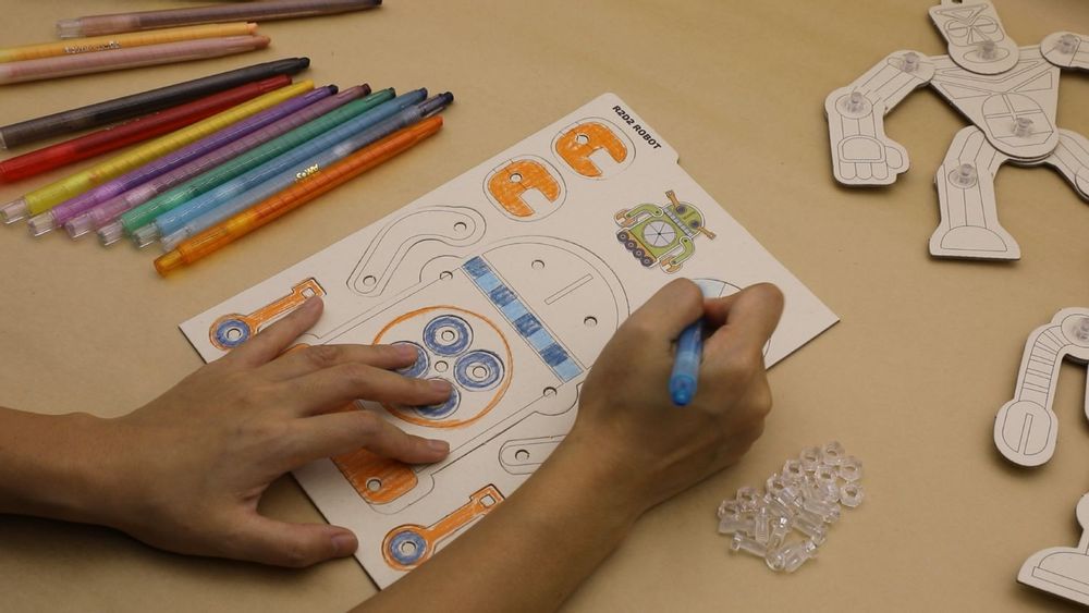 Loisirs créatifs pour enfant - [ARTBOT] 3D SERIES (4type) - KOREA INSTITUTE OF DESIGN PROMOTION