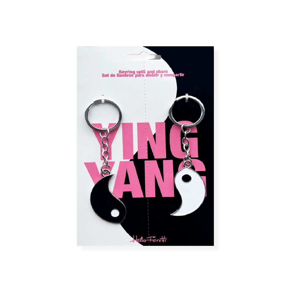 Accessoires de voyage - PORTE-CLÉS YING YANG POUR LE PARTAGE HF - HELIO FERRETTI
