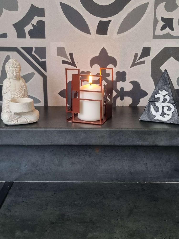 Objets de décoration - Photophore : Dix et un carré - NOE-LIE
