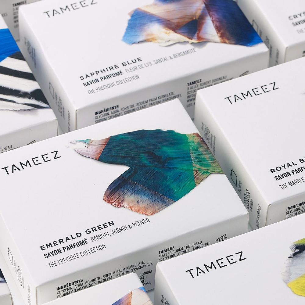 Soaps - Emerald Green - The Precious Collection - TAMEEZ
