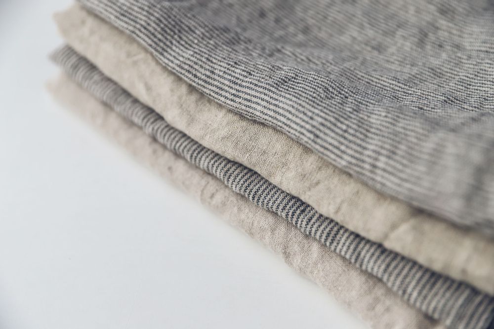 Linge de table textile - Serviettes en lin naturel délavé à la pierre - EPIC LINEN
