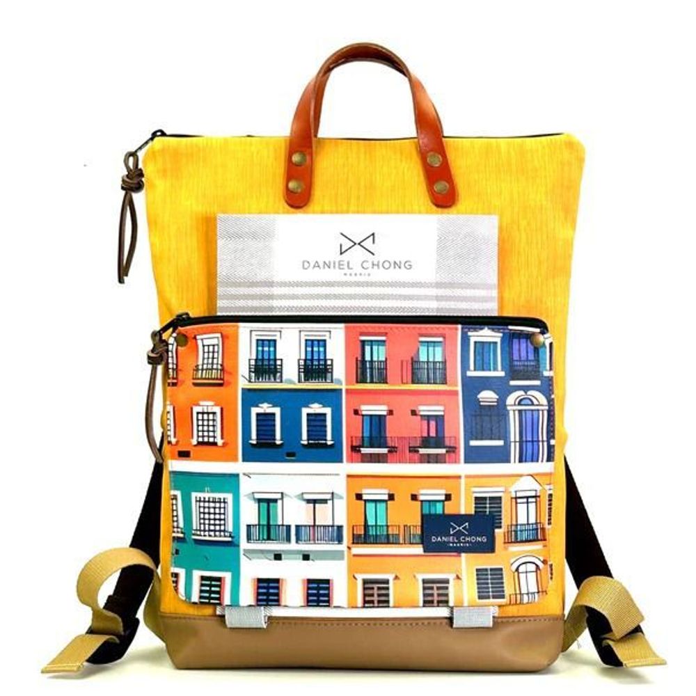 Bags and totes - Waterproof Illustrated Book Holder DZ Backpack - DANIEL CHONG