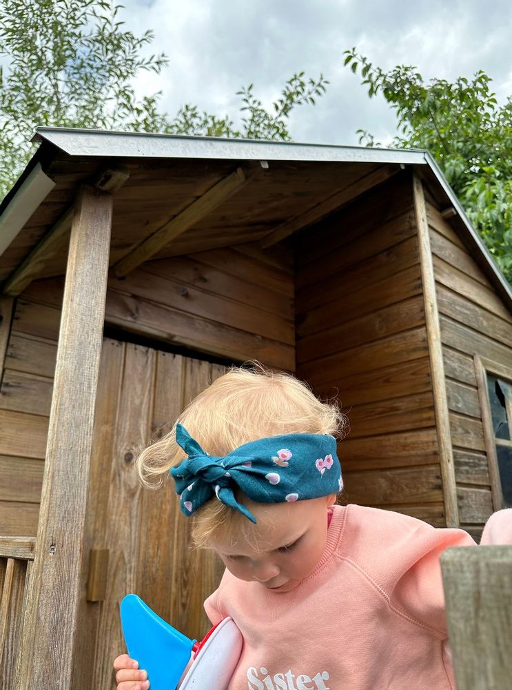 Accessoires enfants - Foulard Flora Paon - MAISON AUGUSTIN