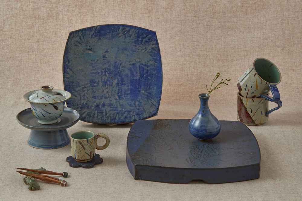 Céramique - Céramiste coréen : Kim Pan-ki, Park Chae-young, Han Se-eun, Park Na-hye - ICHEON CERAMIC