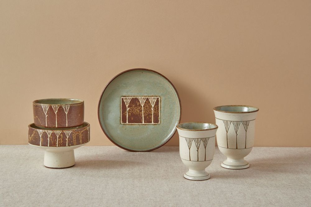 Céramique - Céramiste coréen : Kim Hyun-jong, Shin Ki-bok, Jung Byung-min, Kim Ha-yoon, Oh Kyu-young - ICHEON CERAMIC