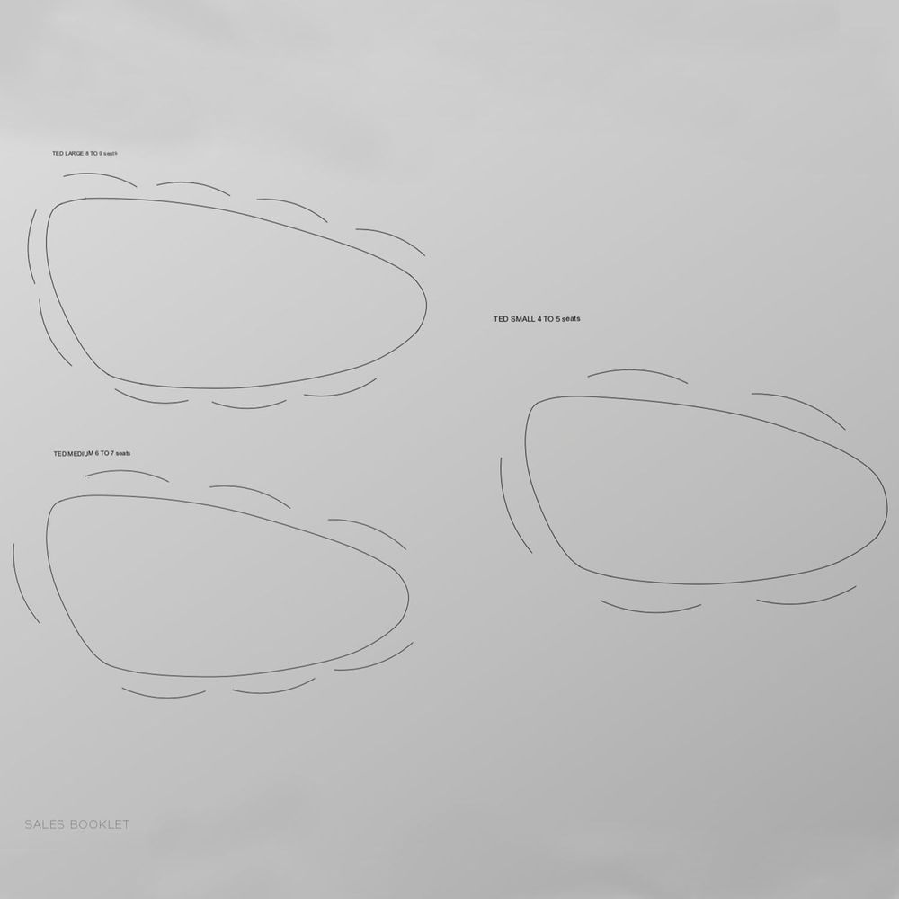 Dining Tables - TED ONE Large by GREYGE - GREYGE