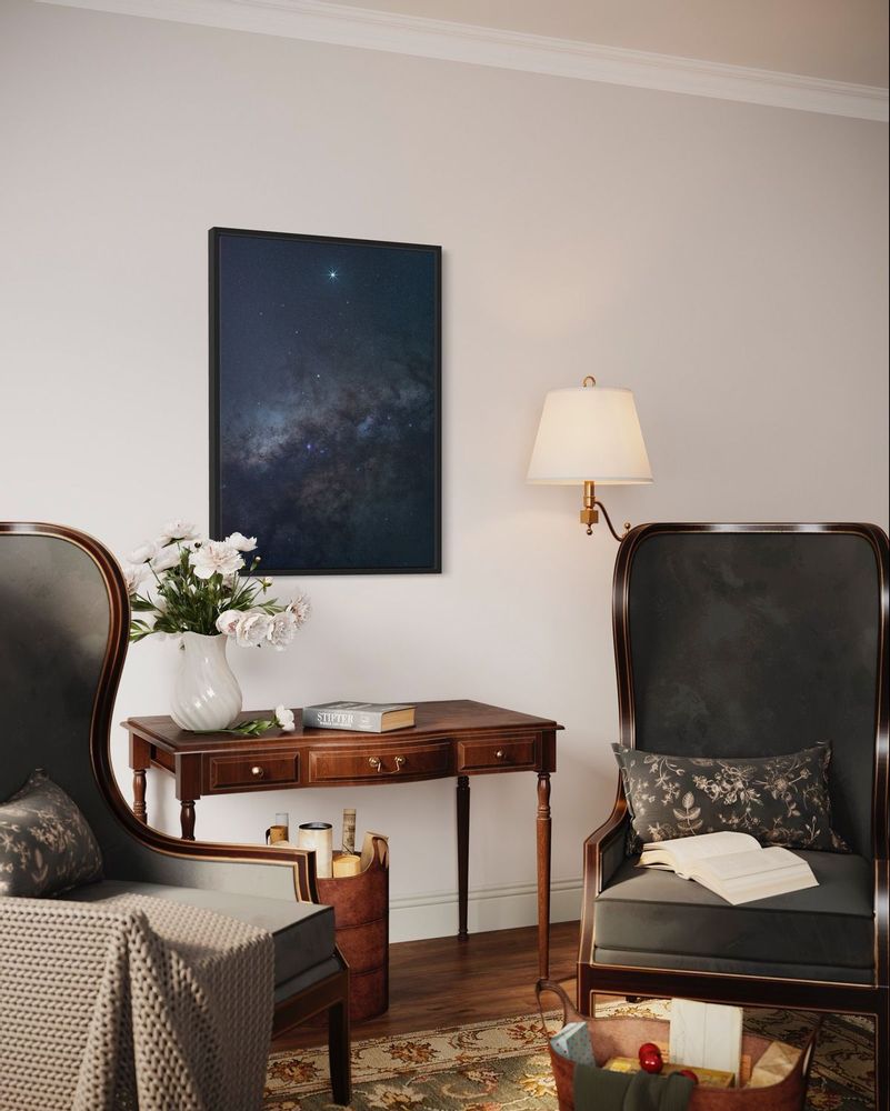 Art photos - Jupiter and Milky Way - ANNA DOBROVOLSKAYA-MINTS