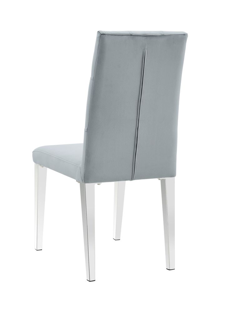 Chaises pour collectivités - CHAISE EN VELOURS NEW NEVADA CAPITONNE - EURODESIGN FRANCE