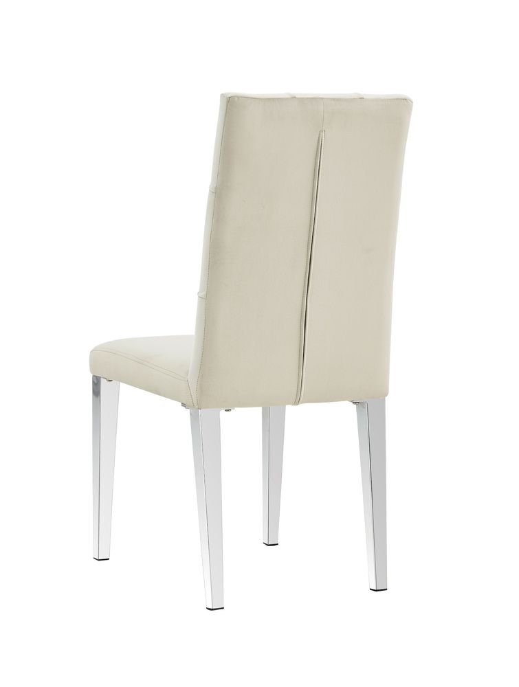 Chaises pour collectivités - CHAISE EN VELOURS NEW NEVADA CAPITONNE - EURODESIGN FRANCE