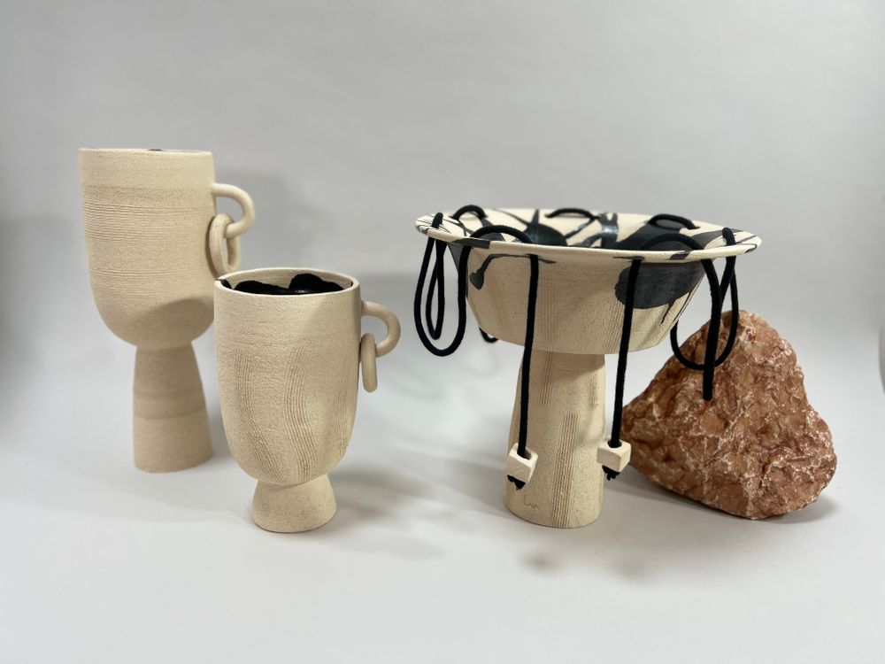 Céramique - Vase à anses - LISA MAÏOFISS