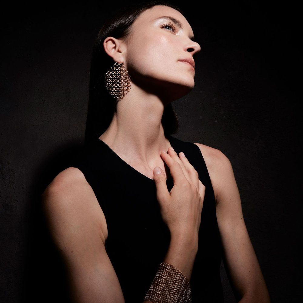 Bijoux - Collection T - La boucle d'oreille T1 - PASCALE LION BIJOUX