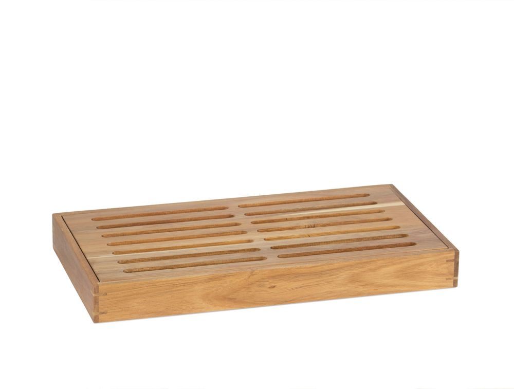 Dessous de plat - Planche à découper à pain en bois d'acacia CC23123 - ANDREA HOUSE