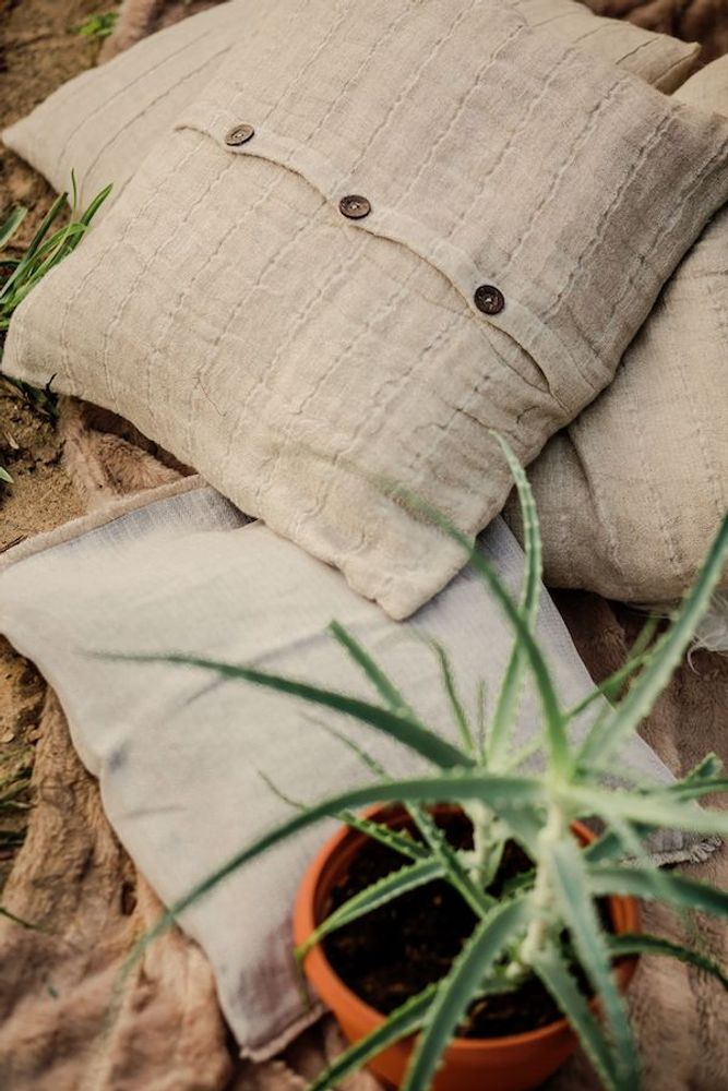 Coussins textile - Soft Decorative Linen Cushion Covers - EPIC LINEN