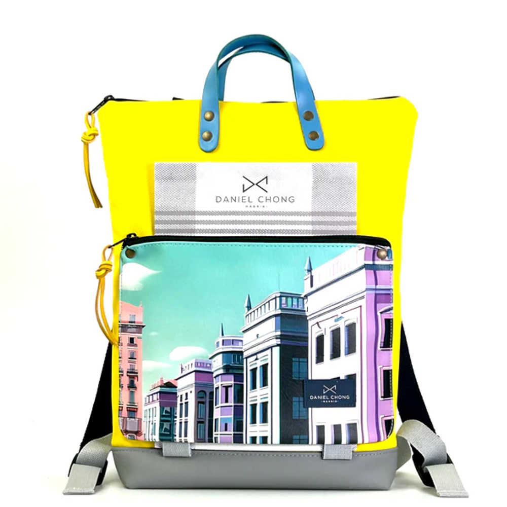 Bags and totes - Waterproof Illustrated Book Holder DZ Backpack - DANIEL CHONG