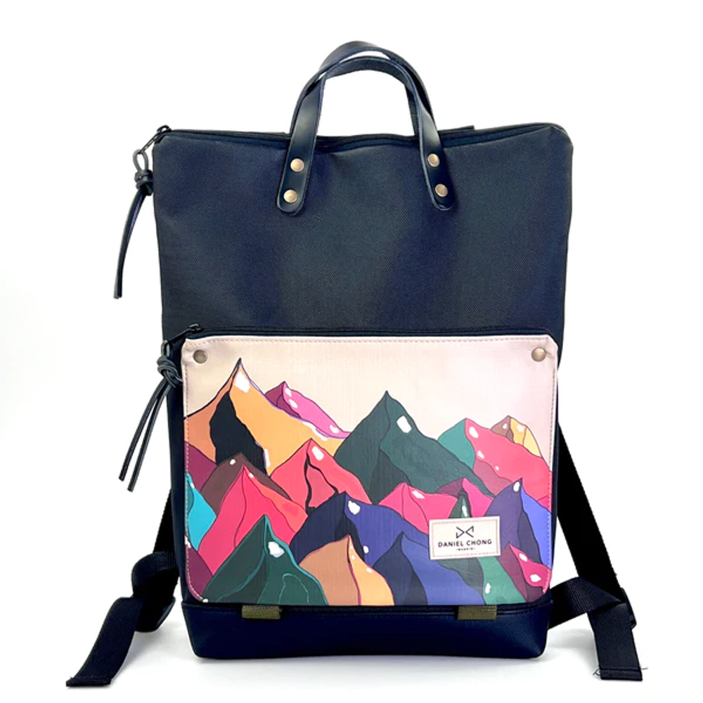 Bags and totes - Waterproof Illustrated Book Holder DZ Backpack - DANIEL CHONG