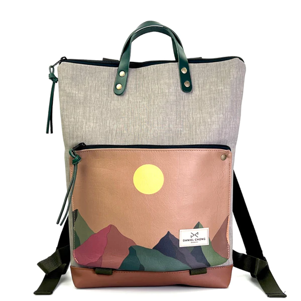 Bags and totes - Waterproof Illustrated Book Holder DZ Backpack - DANIEL CHONG