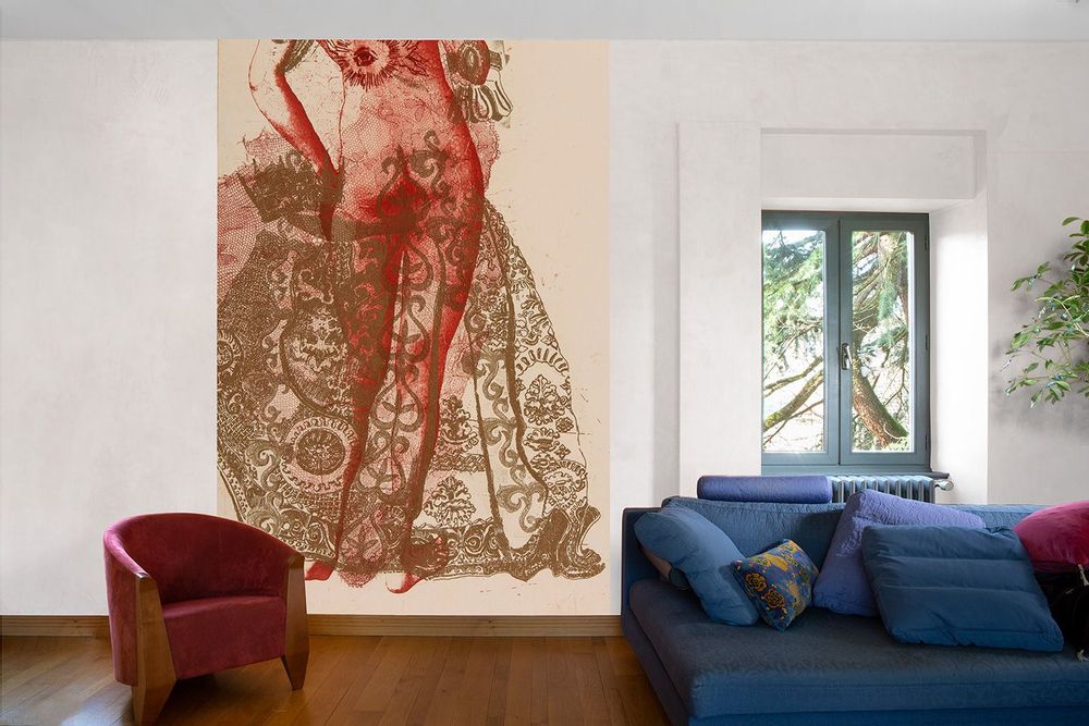Tapestries - Wallpaper - Lace - CHARLOTTE MASSIP