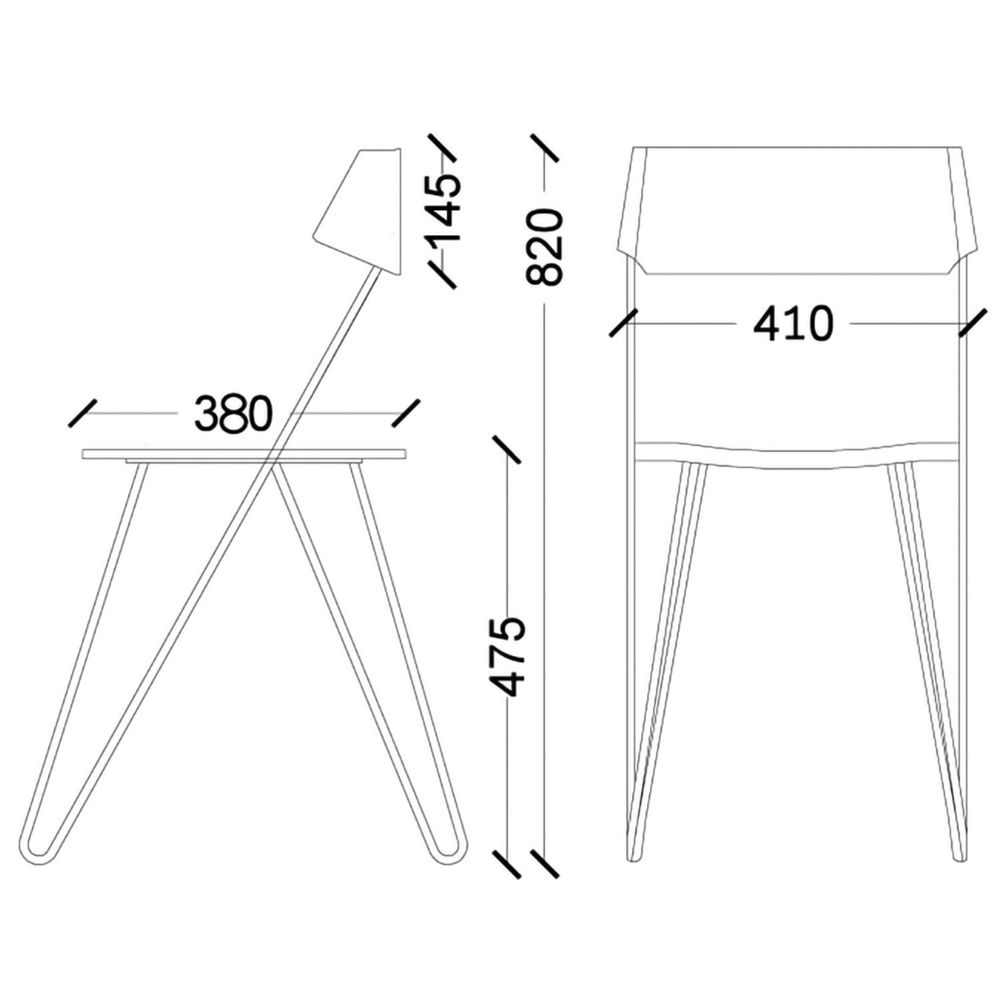 Chairs for hospitalities & contracts - Ibsen Master Mahogany - GREYGE