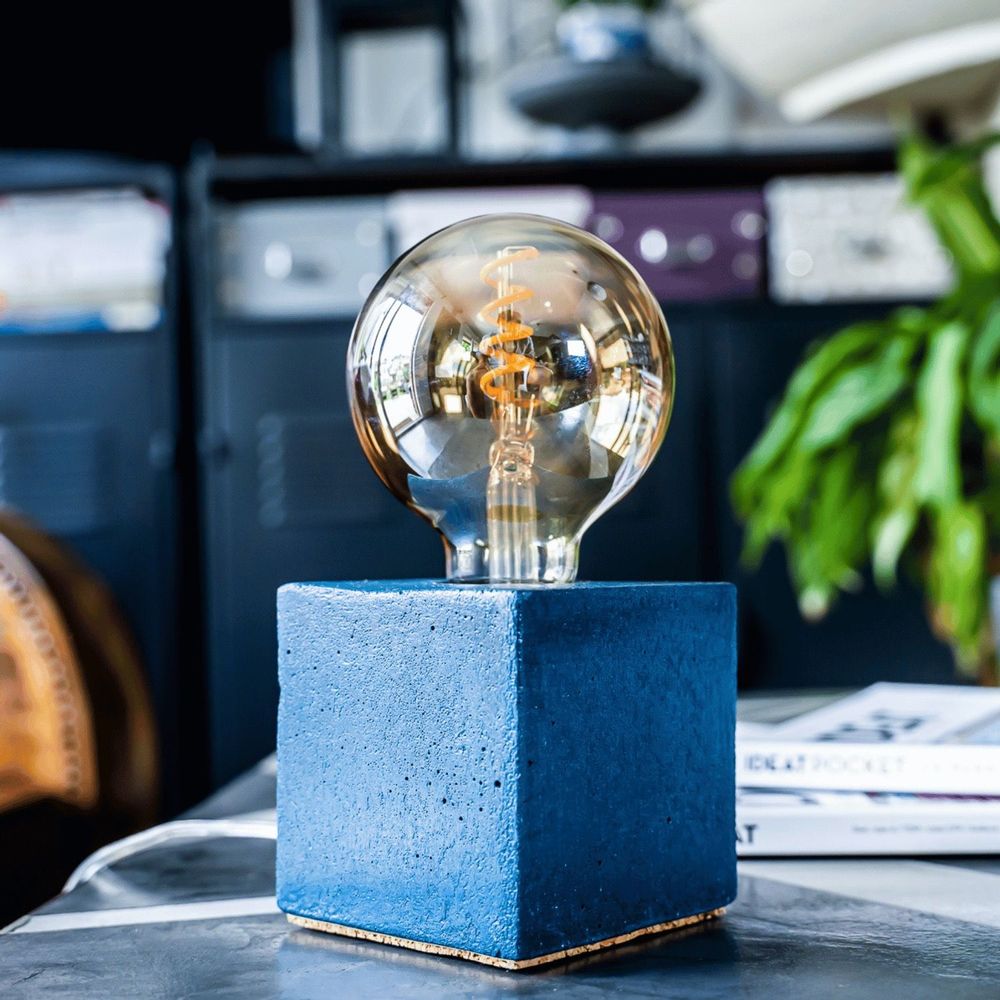 Decorative objects - Cube table lamp - JUNNY