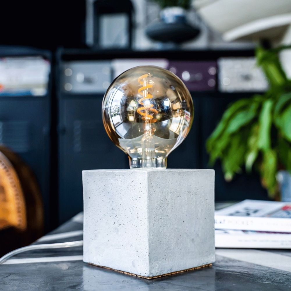 Decorative objects - Cube table lamp - JUNNY