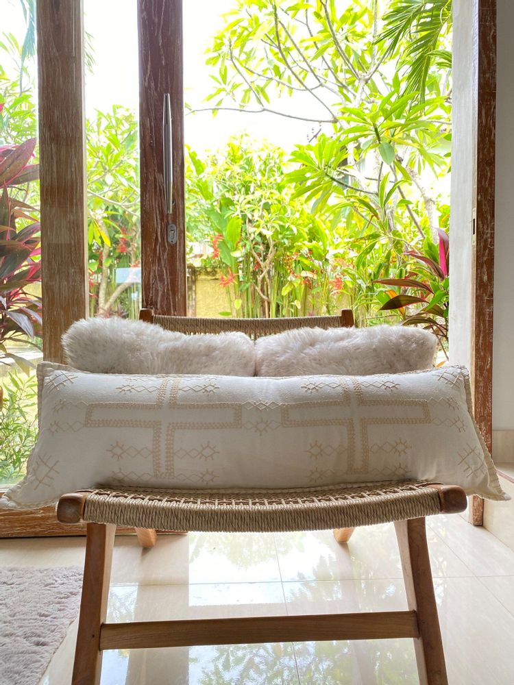 Coussins - Housse de coussin lombaire extra longue Paris - MY BALI LIVING