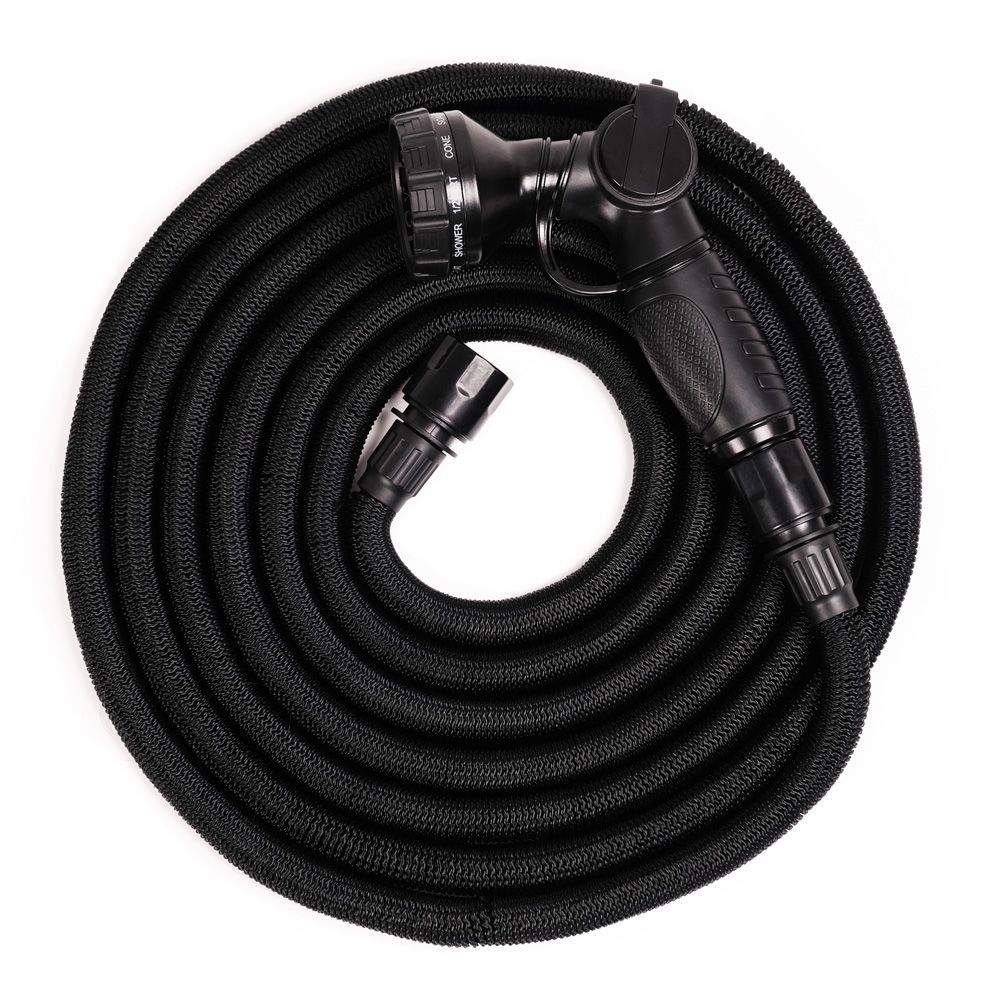 Garden accessories - Garden Hose Deluxe Set - Black 25m - BY BENSON