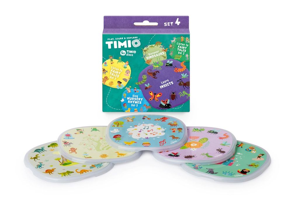 Toys - Timio: KIT de DÉMARRAGE Lecteur éducatif d'audio et de musique - UGEARS