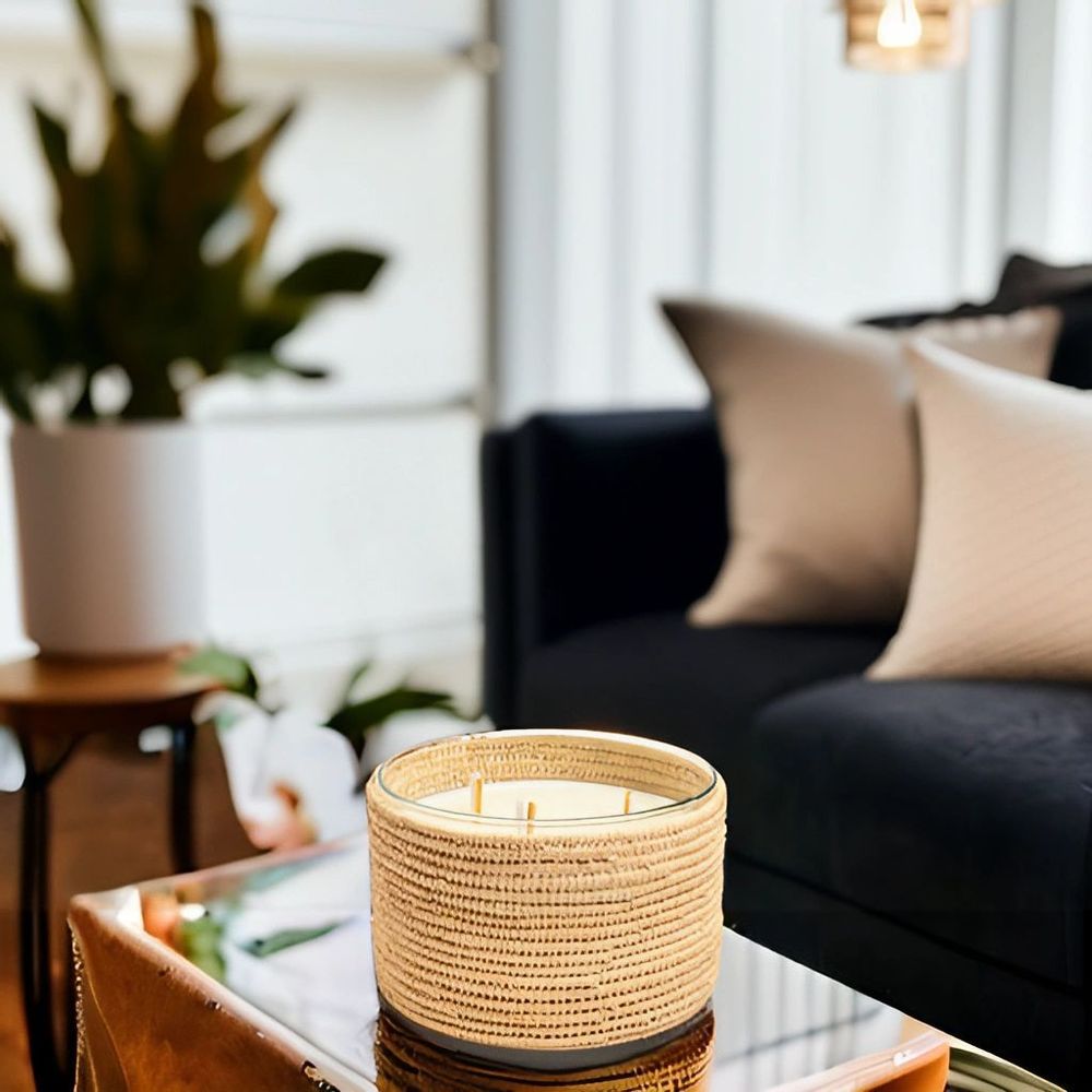 Design objects - Fashion raffia - NOUR BOUGIE
