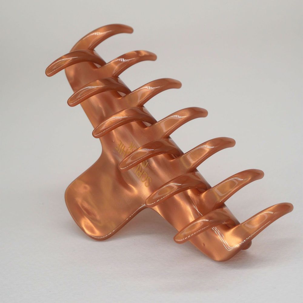 Accessoires cheveux - Pince cheveux terracotta - SCRUNCHIE IS BACK