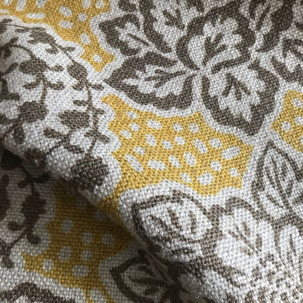 Upholstery fabrics - BOHÈME Wool and Linen Textile - W140 x H100 cm - L'ATELIER SONIA DAUBRY