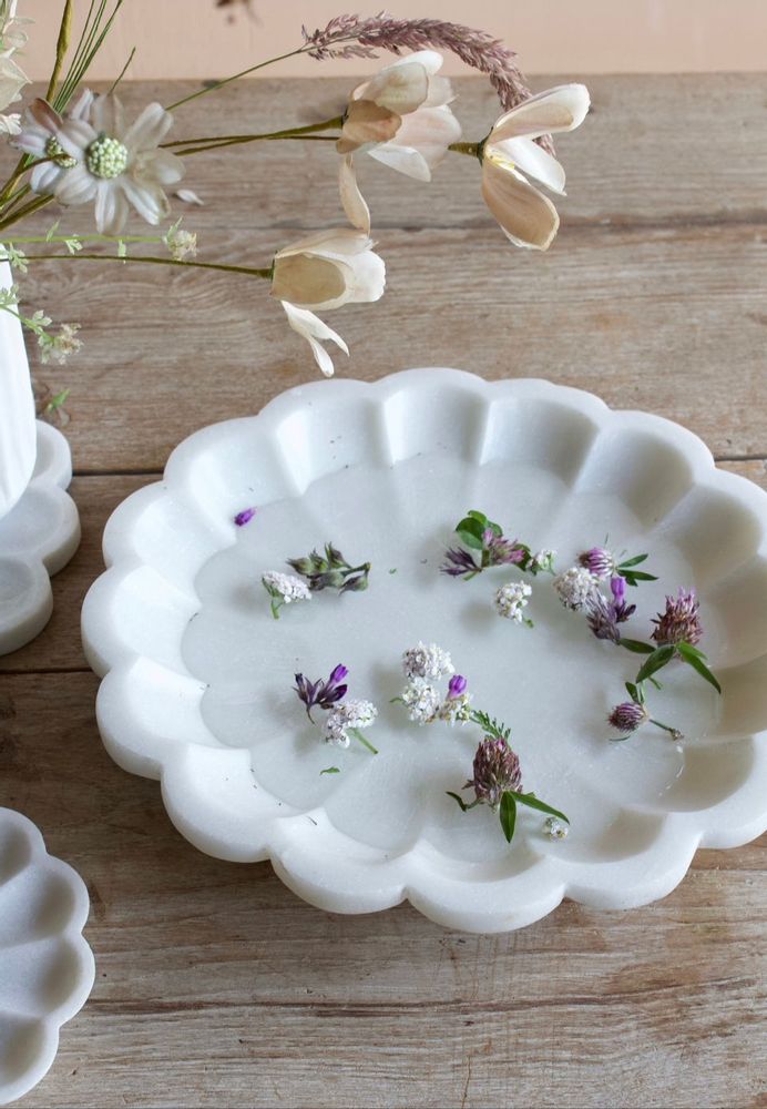 Unique pieces - Marble bowls - WELDAAD AUTHENTIC INTERIOR