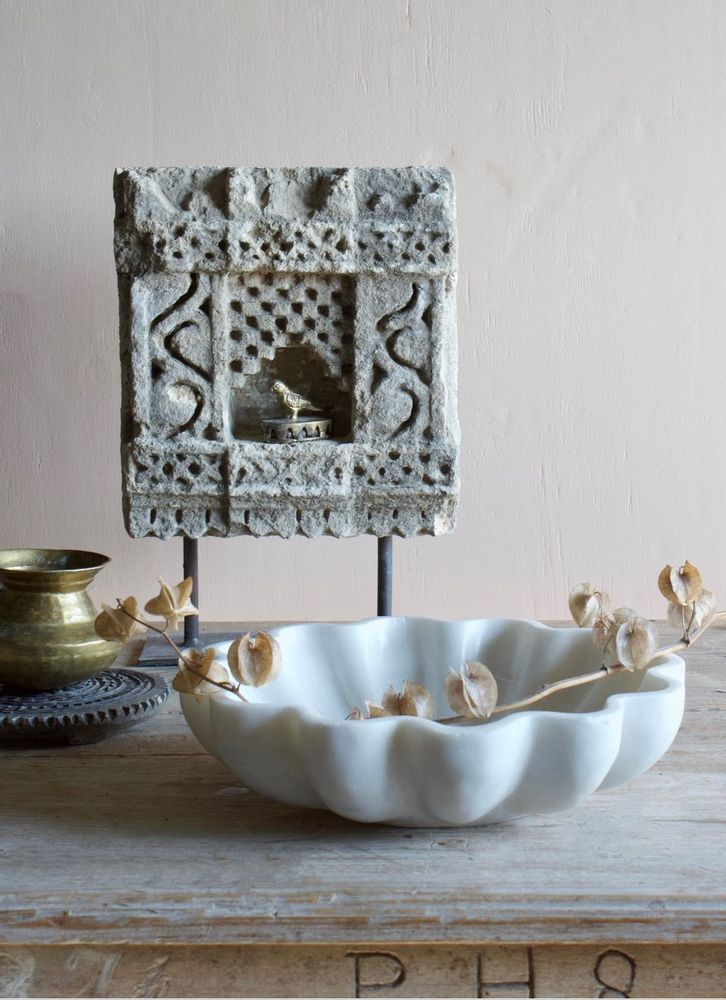 Unique pieces - Marble bowls - WELDAAD AUTHENTIC INTERIOR