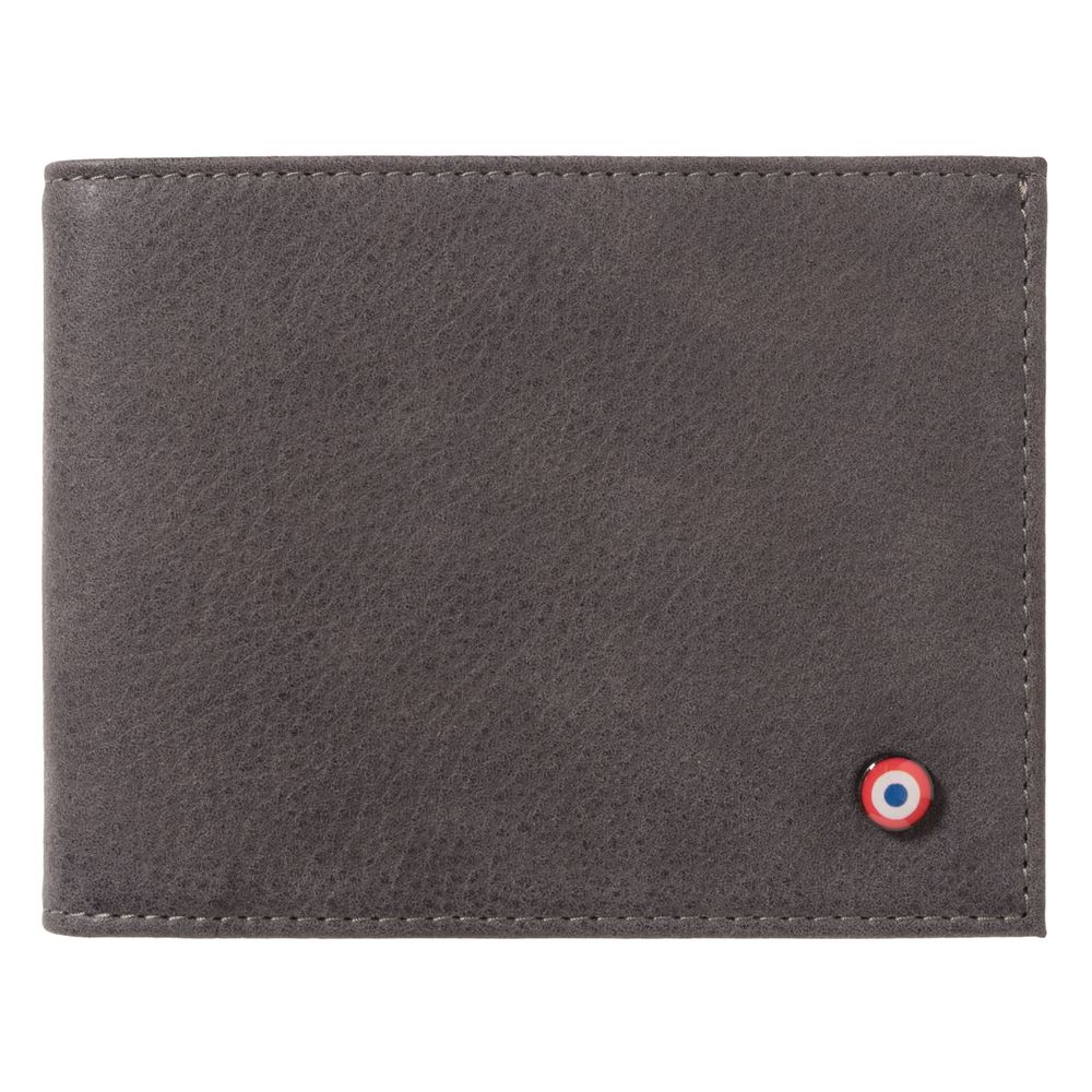 Leather goods - Arthur Nubuck - Italian nubuck leather wallet for men made in France - LARMORIE OFFICIEL