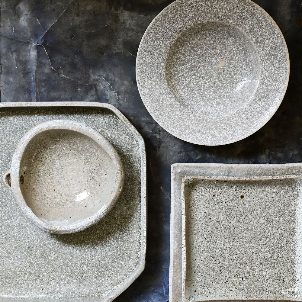 Plats et saladiers - Sabikairagi - MARUMITSU POTERIE