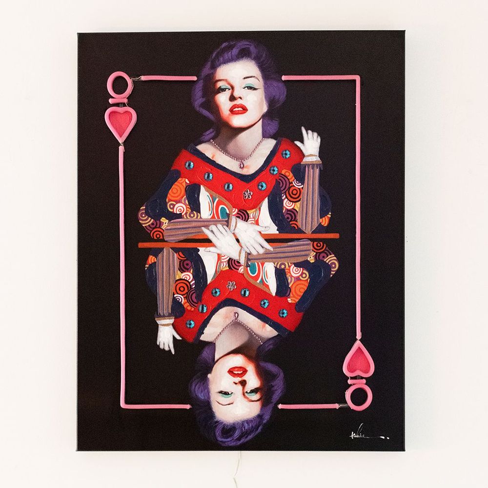 Paintings - Wall Painting (LED Neon) - Marilyn - LOCOMOCEAN
