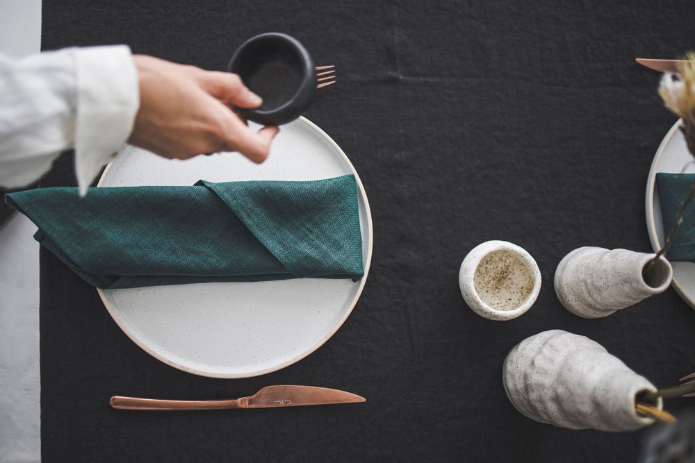 Linge de table textile - Serviettes en lin lavé à la pierre - EPIC LINEN