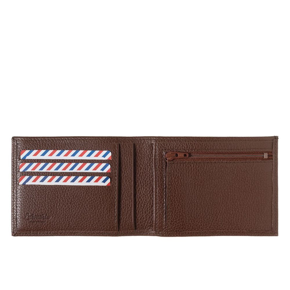 Leather goods - Arthur Grainé - Italian grained leather wallet for men made in France - LARMORIE OFFICIEL