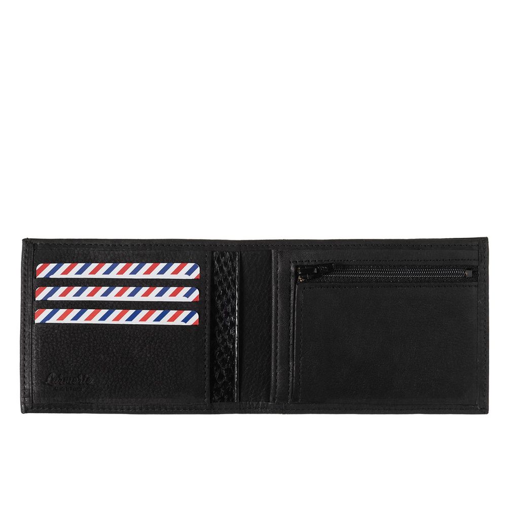 Leather goods - Arthur Poisson - Italian marine leather wallet for men made in France - LARMORIE OFFICIEL