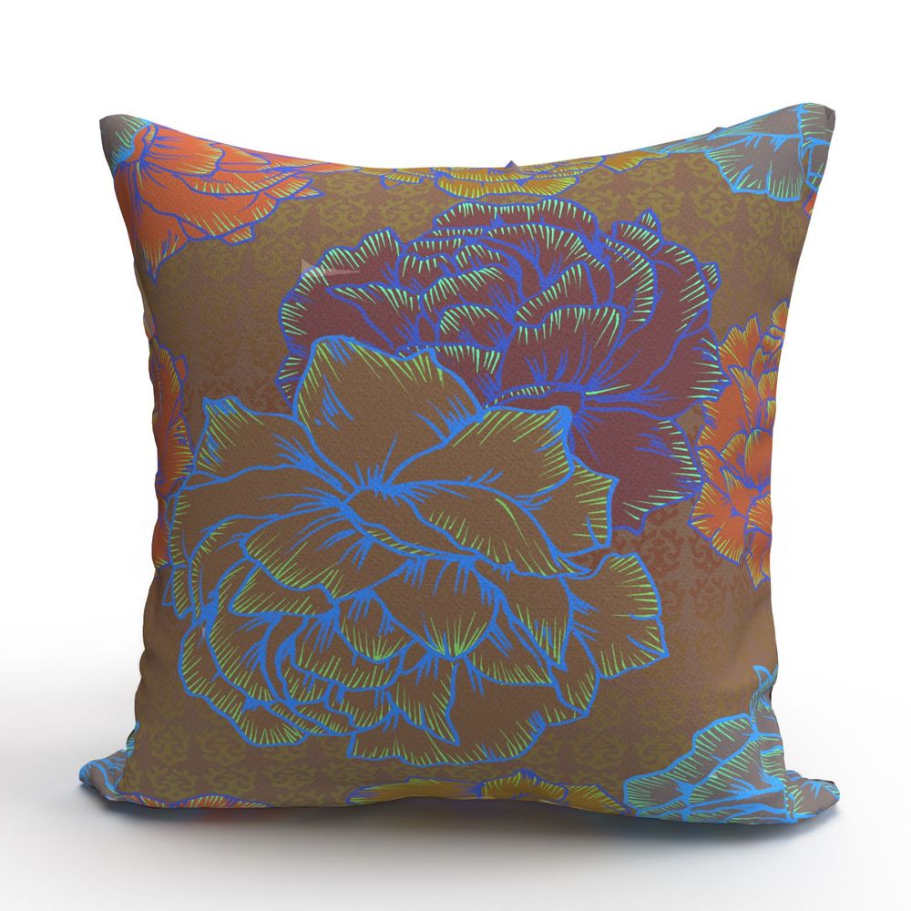 Coussins textile - 3 Housses de coussins BLOOM - Lin/Coton - 40x40 cm / 30x50 cm - L'ATELIER SONIA DAUBRY