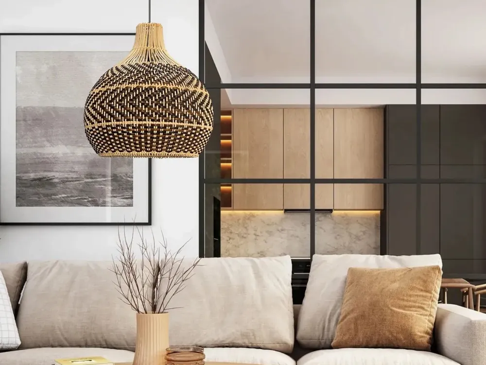 Ceiling lights - Rattan Pendant Light - MY BALI LIVING
