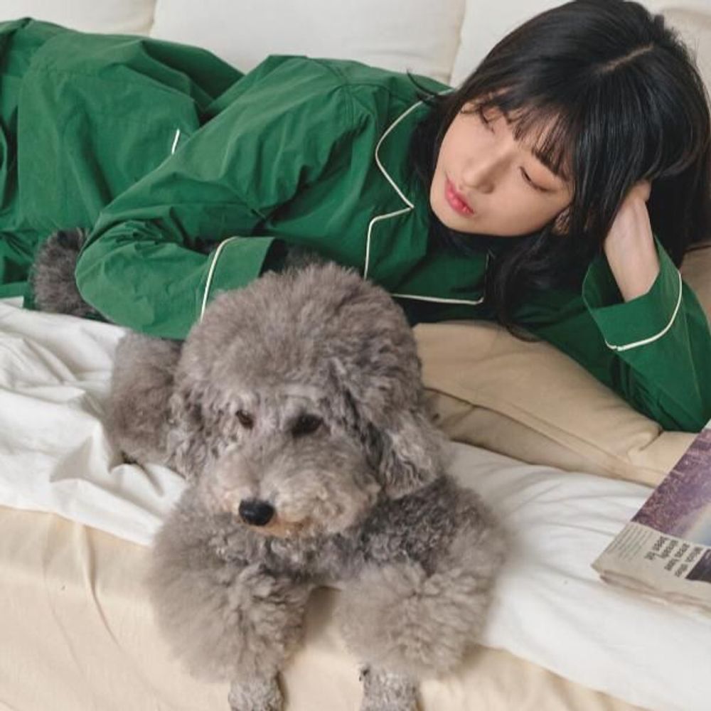 Sleepwear - [a meaningful life Inc.] Organic Cotton Long-sleeves Pajamas set - KOREA INSTITUTE OF DESIGN PROMOTION