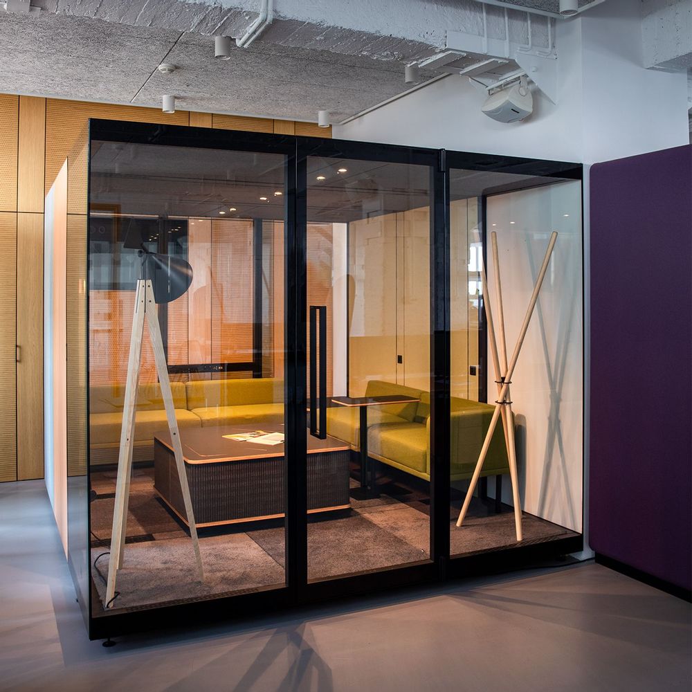 Aménagements pour bureau - Cabine Kaméléon - ASKIA FURNITURE